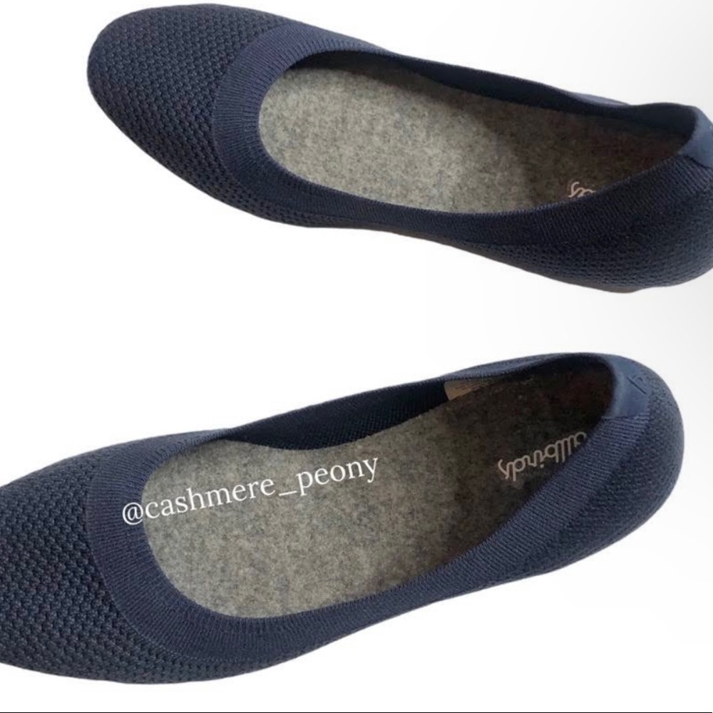 Allbirds Tree Breezer Navy Blue Flats Shoes 5